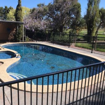 Pool Tubular Fence Officer - Cheapest, still beautiful and safest way for your pool fence